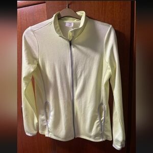 Danskin Women's Pale Yellow Utility Jacket